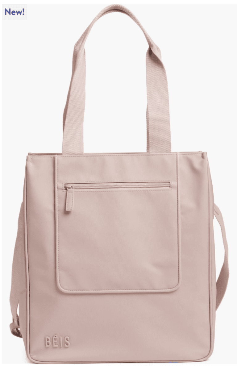 beis tote bag